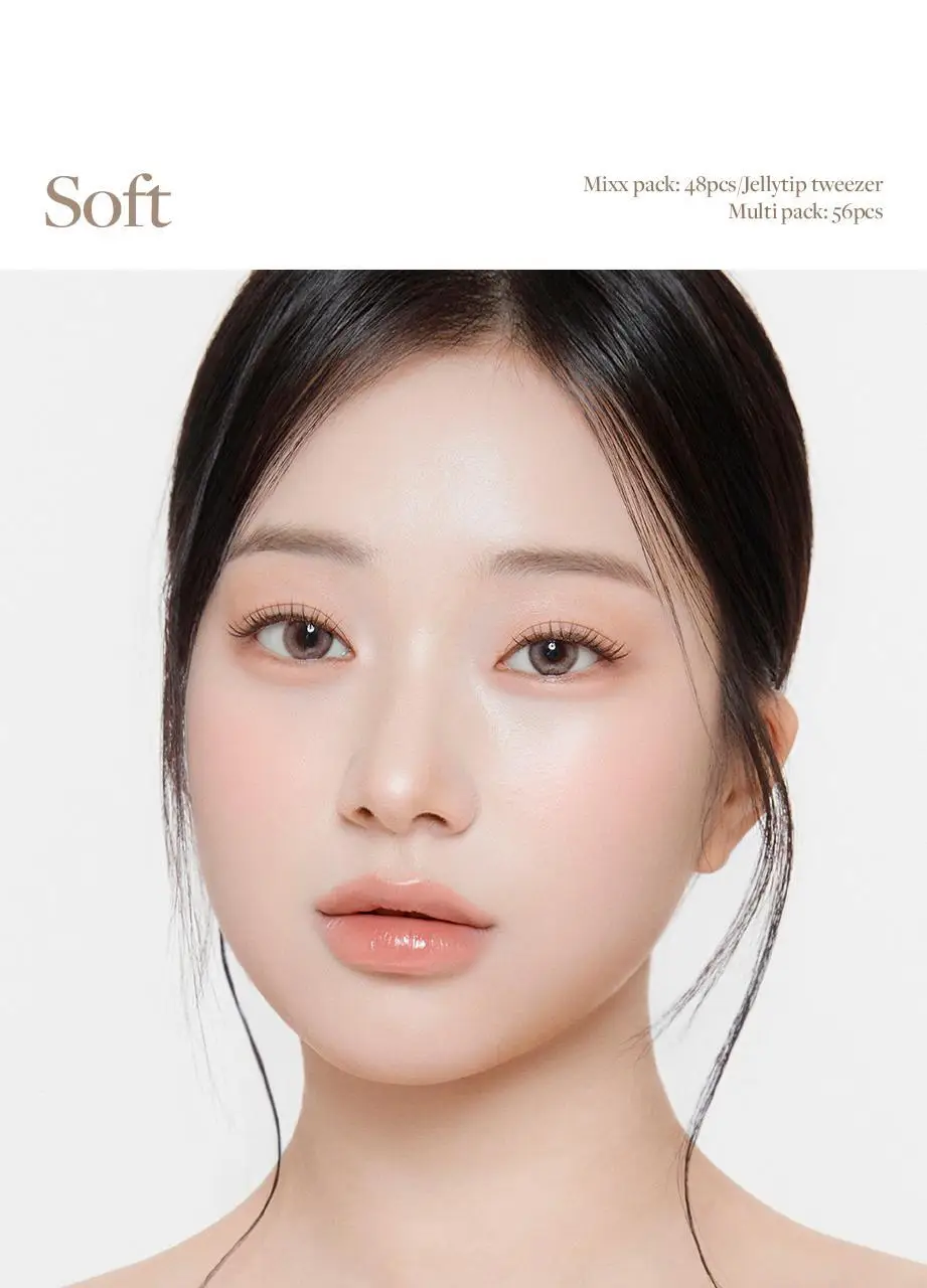 [클리어글루/56PCS] 올리오 노글루 속눈썹 멀티팩 플러스 6종 상세페이지 28
